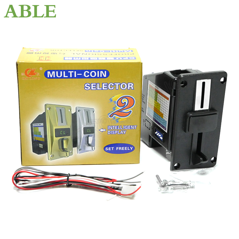 Arcade Games Vending - Multi Coin Acceptors Selector CL-168 Different
