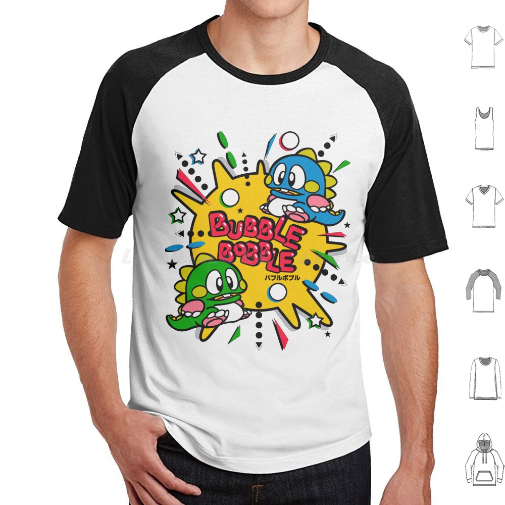 Arcade No - Bubble Bobble T Shirt Men Women