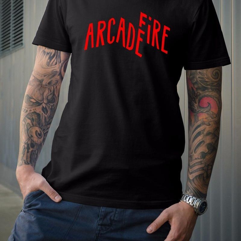 Arcade No - Arcade Fire Tshirt Designer Shirt Sport