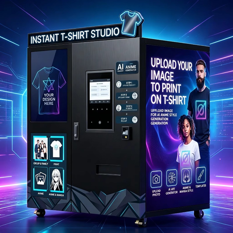 Vending Arcade Games - AI Intelligent Generation Clothing Vending Machine