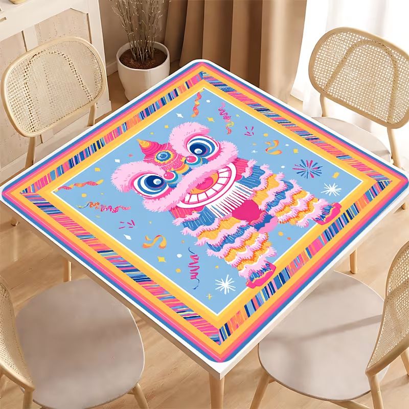 Dance Pad Machine - VIKAMA Chinese Lion Dance Crystal Velvet