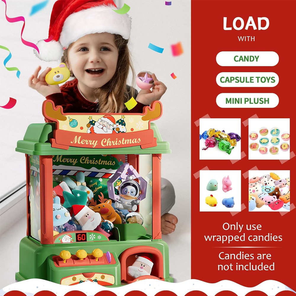 Christmas Claw Machine For Kid - Arcade Games Vending ulasan dan harga