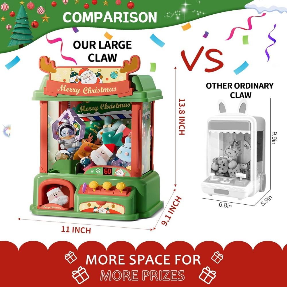 Christmas Claw Machine For Kid - Arcade Games Vending ulasan dan harga