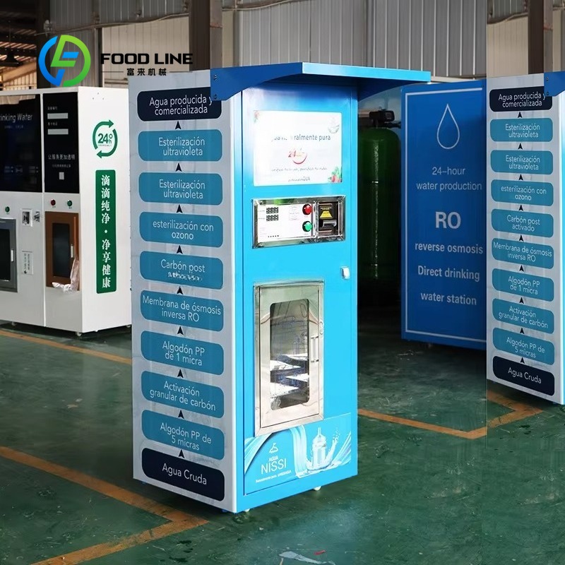 Purified water vending machine - Vending Machine Qr Code ulasan dan harga