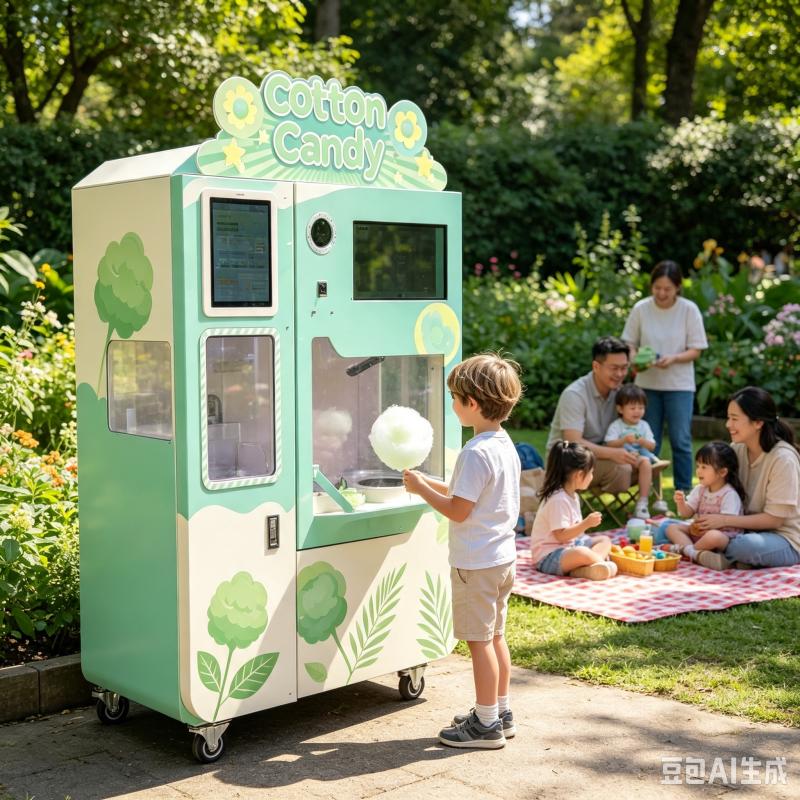 Cotton Candy Vending Machine A - Candy Floss Machine ulasan dan harga