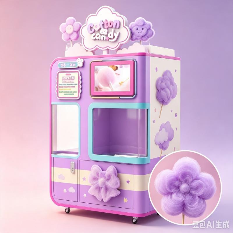 Cotton Candy Vending Machine A - Candy Floss Machine ulasan dan harga
