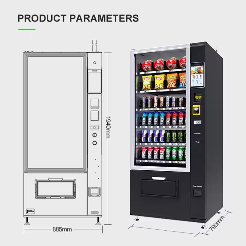Automatic French Fries Vending - Commercial Vending Machine ulasan dan harga
