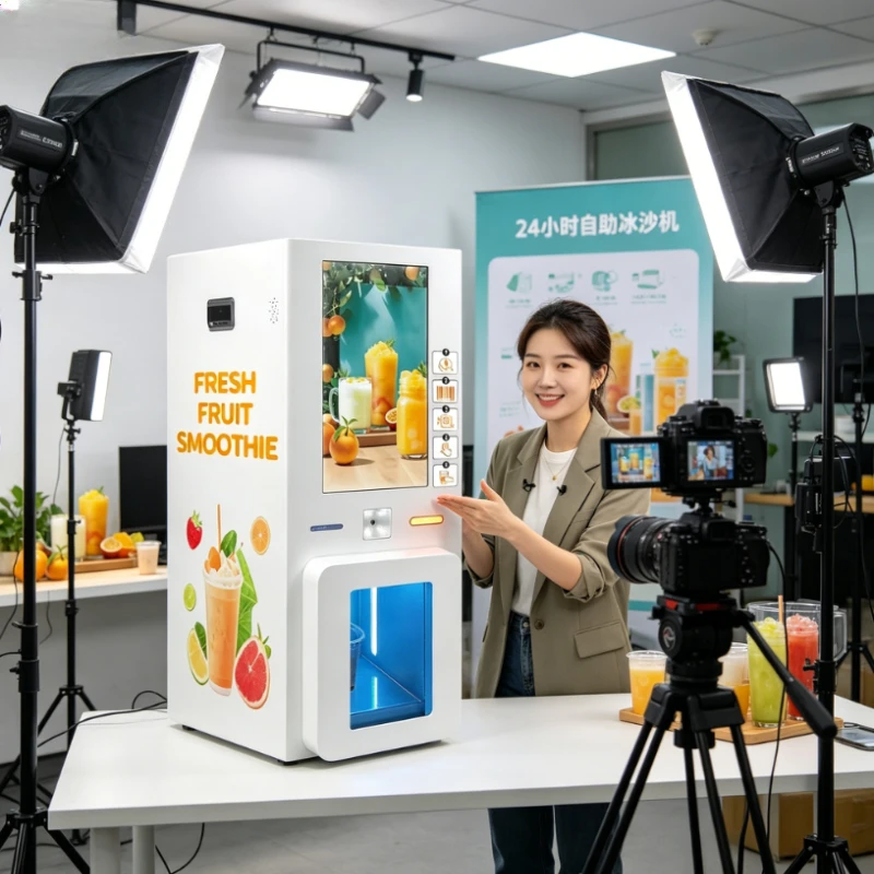 Customized 24H Automatic Smoot - Vending Machine Qr Code ulasan dan harga