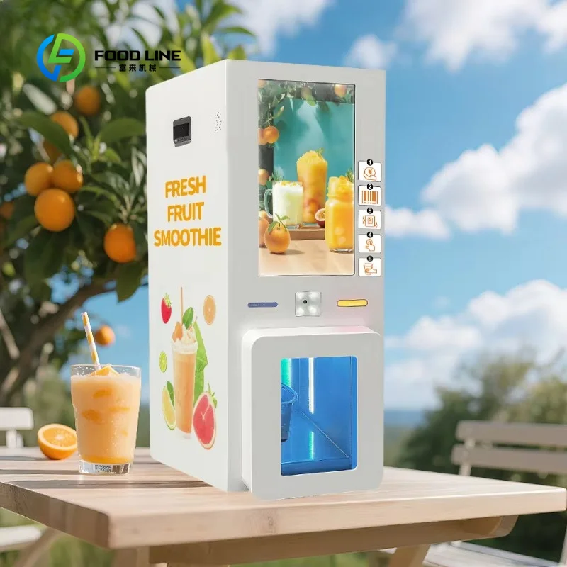 Customized 24H Automatic Smoot - Vending Machine Qr Code ulasan dan harga