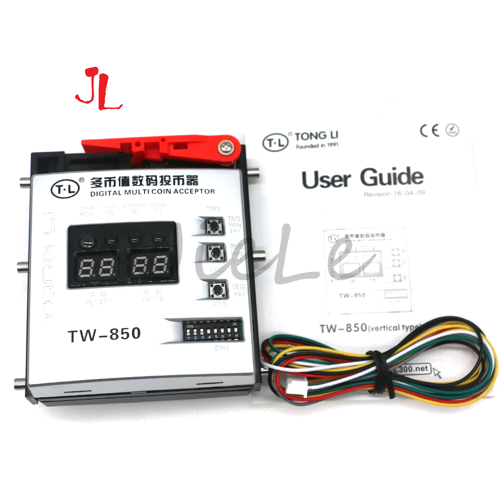 TL TW-850 Multi Coin Acceptor, - Arcade Games Vending ulasan dan harga