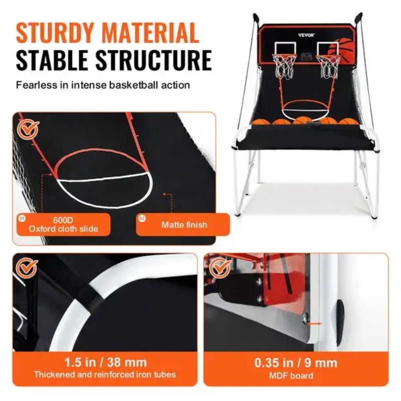 【Hot Item】Foldable Basketball  - Arcade Games & Vending Co ulasan dan harga
