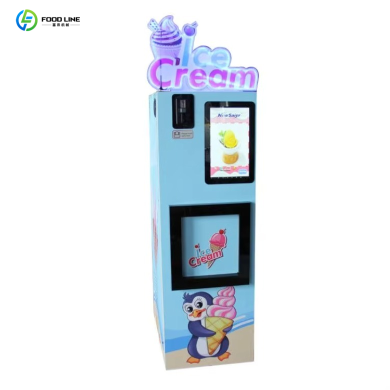 Commercial automatic cone ice  - Commercial Vending Machine ulasan dan harga