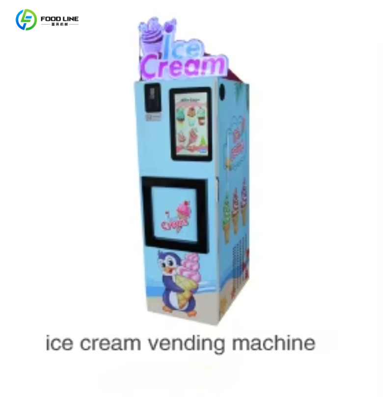 Commercial automatic cone ice  - Commercial Vending Machine ulasan dan harga