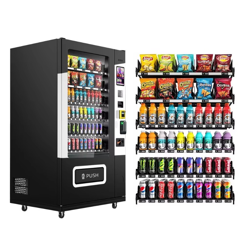 Retail Snack Drink Vending Mac - Vending Machine Qr Code ulasan dan harga