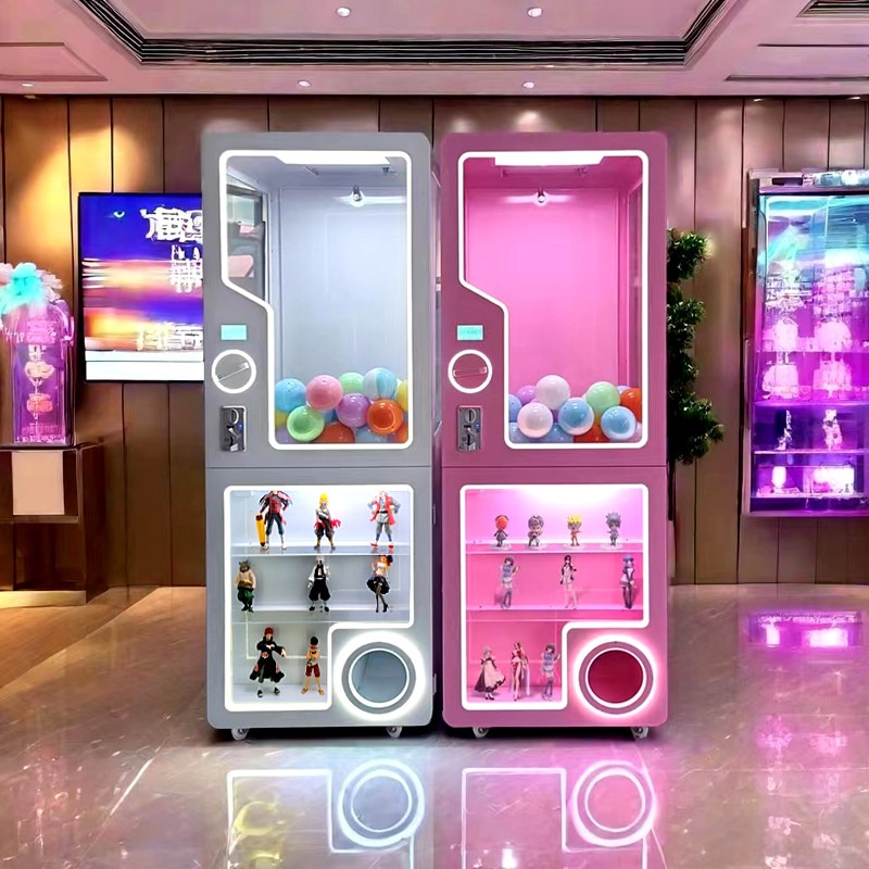Commercial Large Gashapon Caps - Vending Machine Qr Code ulasan dan harga