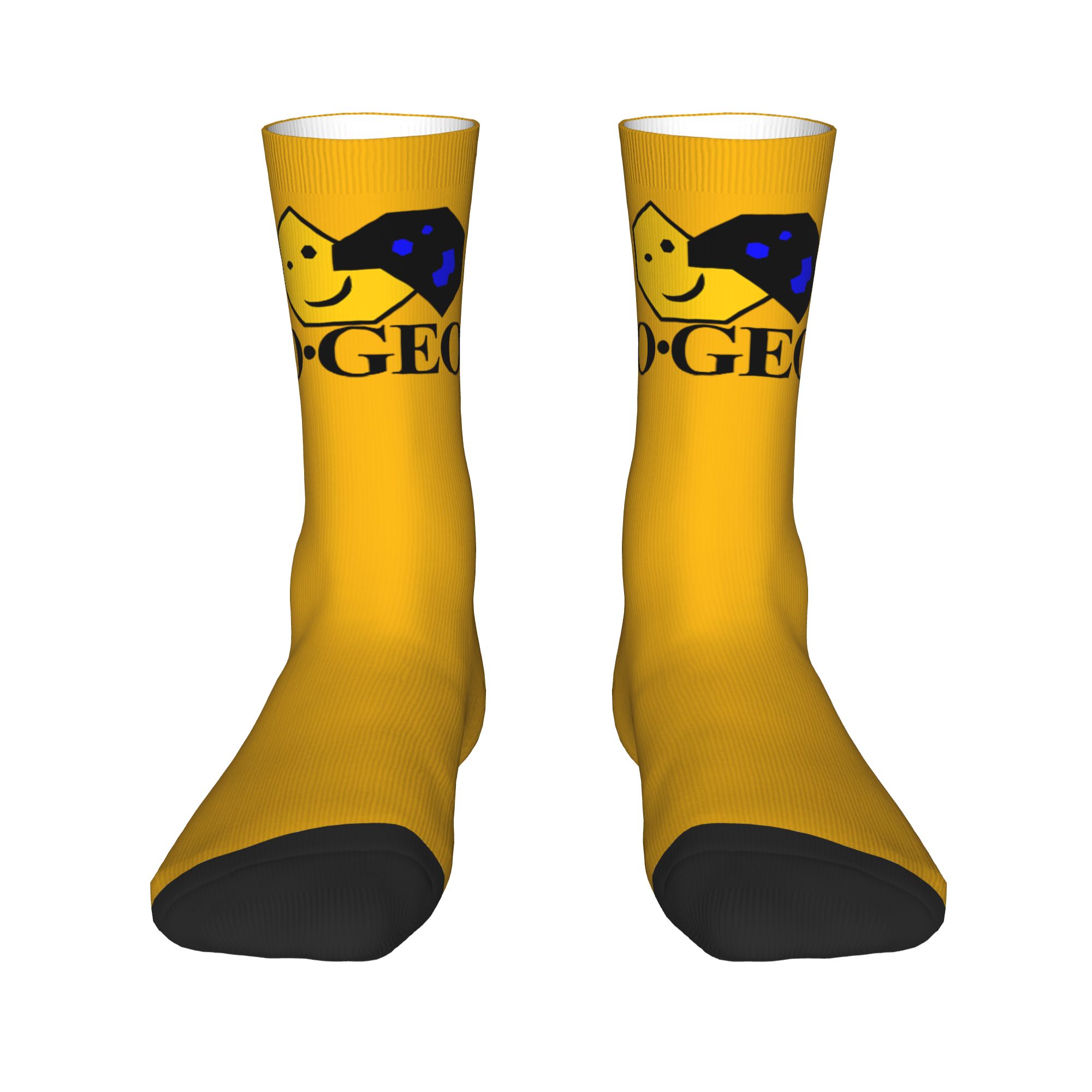 Custom Cool Neo Geo Logo Socks - Arcade No ulasan dan harga