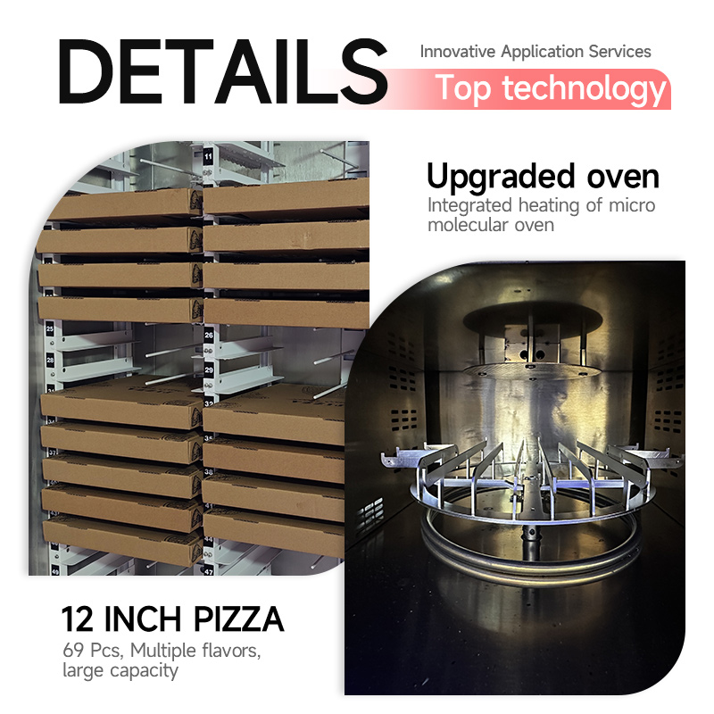 Wholesale Automated Hot Pizza  - Vending Machine Qr Code ulasan dan harga