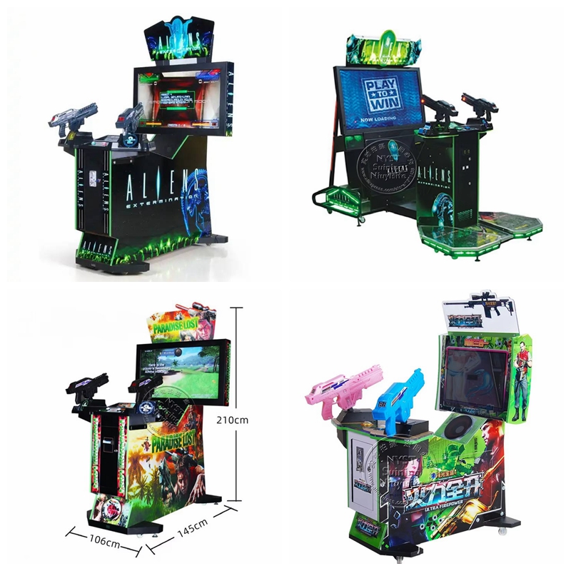 Aliens Gun Shooting Machine Ga - Gun Shooting Arcade ulasan dan harga