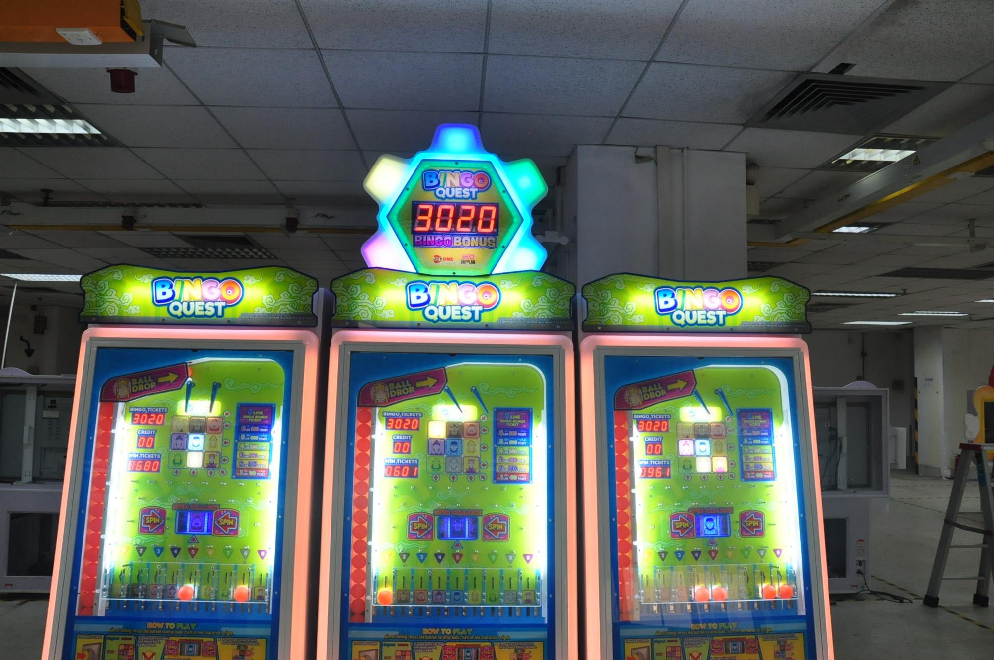 Indoor Coin Operated Arcade Bi - Arcade Quest ulasan dan harga